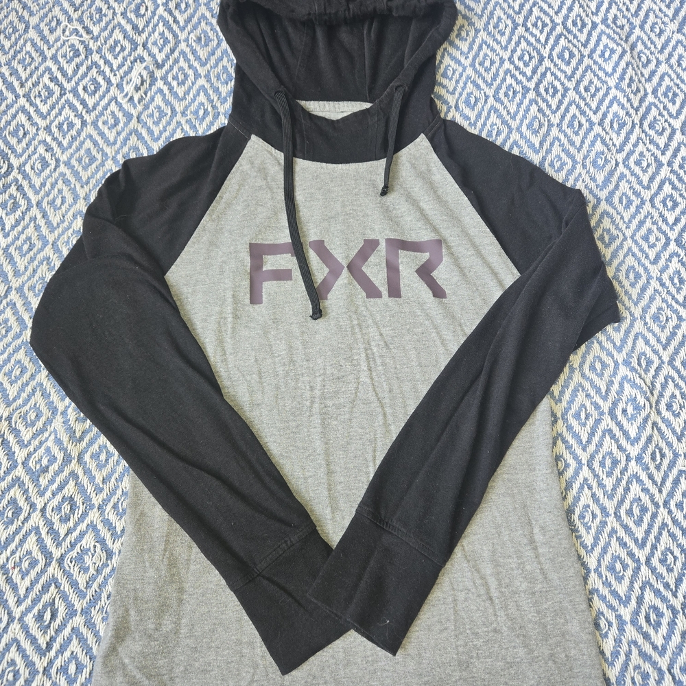 Women's Black and Gray Hoodie